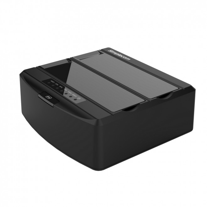  Dual Bay USB 3.0 Docking Station for 2.5" and 3.5" SATA Drive, Offline Clone  